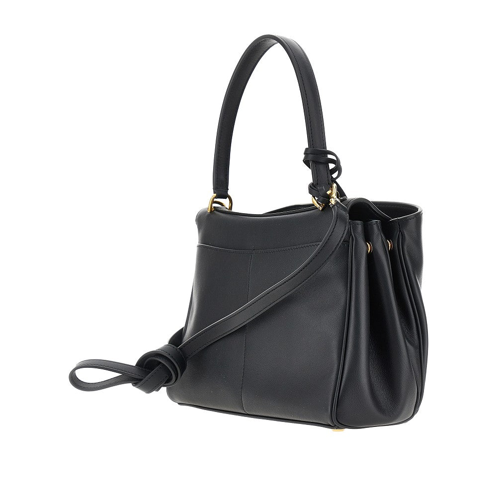 Smooth leather small 'Rodeo' bag