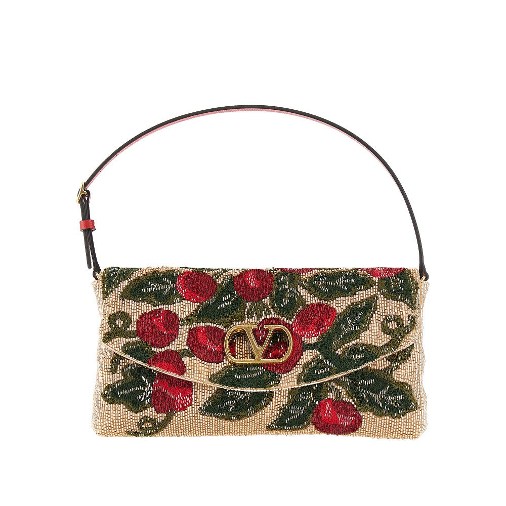 Mini bag 'Vain Soft' con ricamo Cherryfic