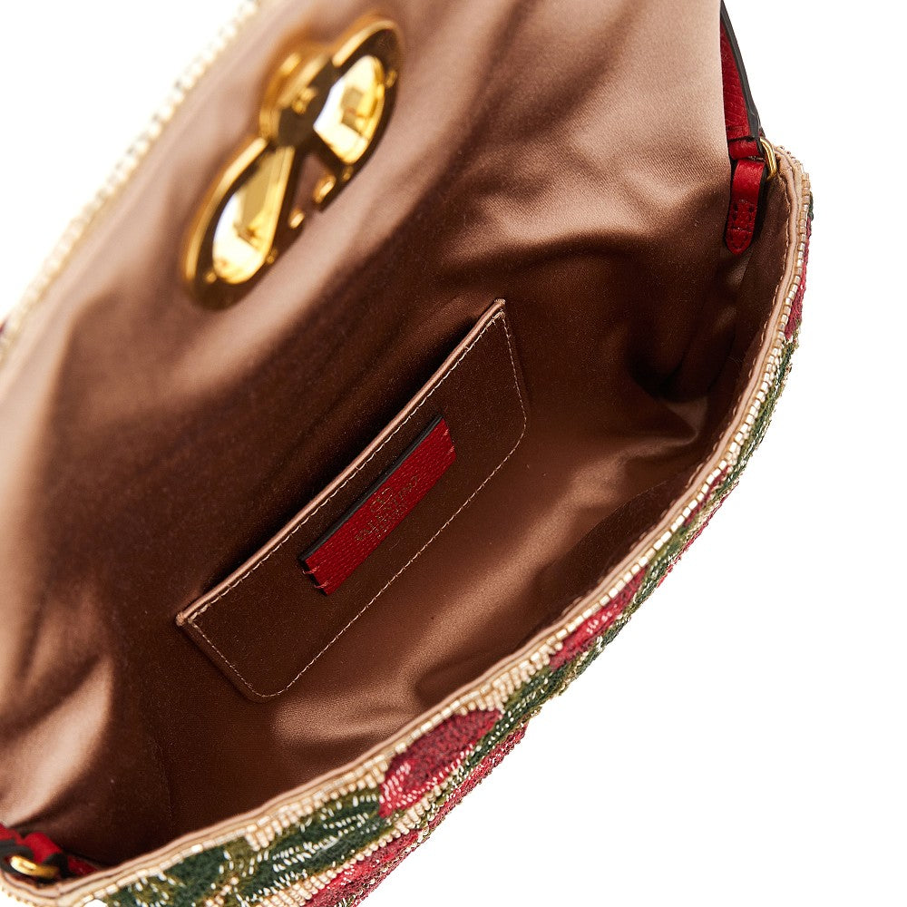 Mini bag 'Vain Soft' con ricamo Cherryfic