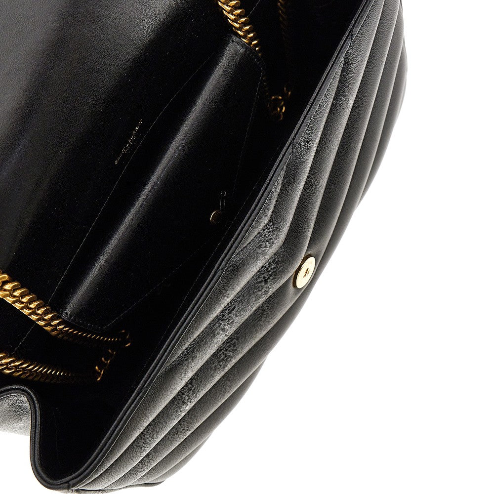 Quilted nappa leather medium 'Loulou' bag