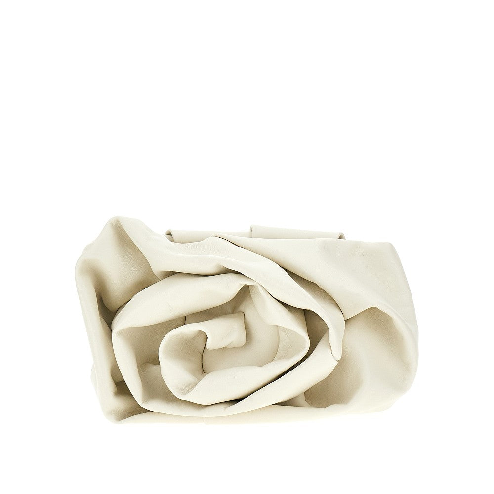 &#39;Rose&#39; nappa leather clutch