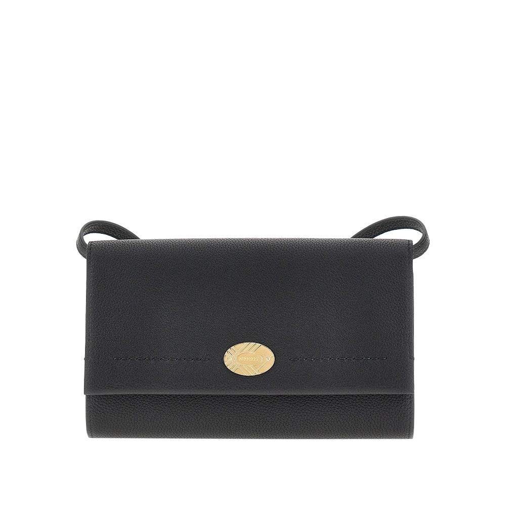 Clutch 'Cotswolds' in pelle con tracolla