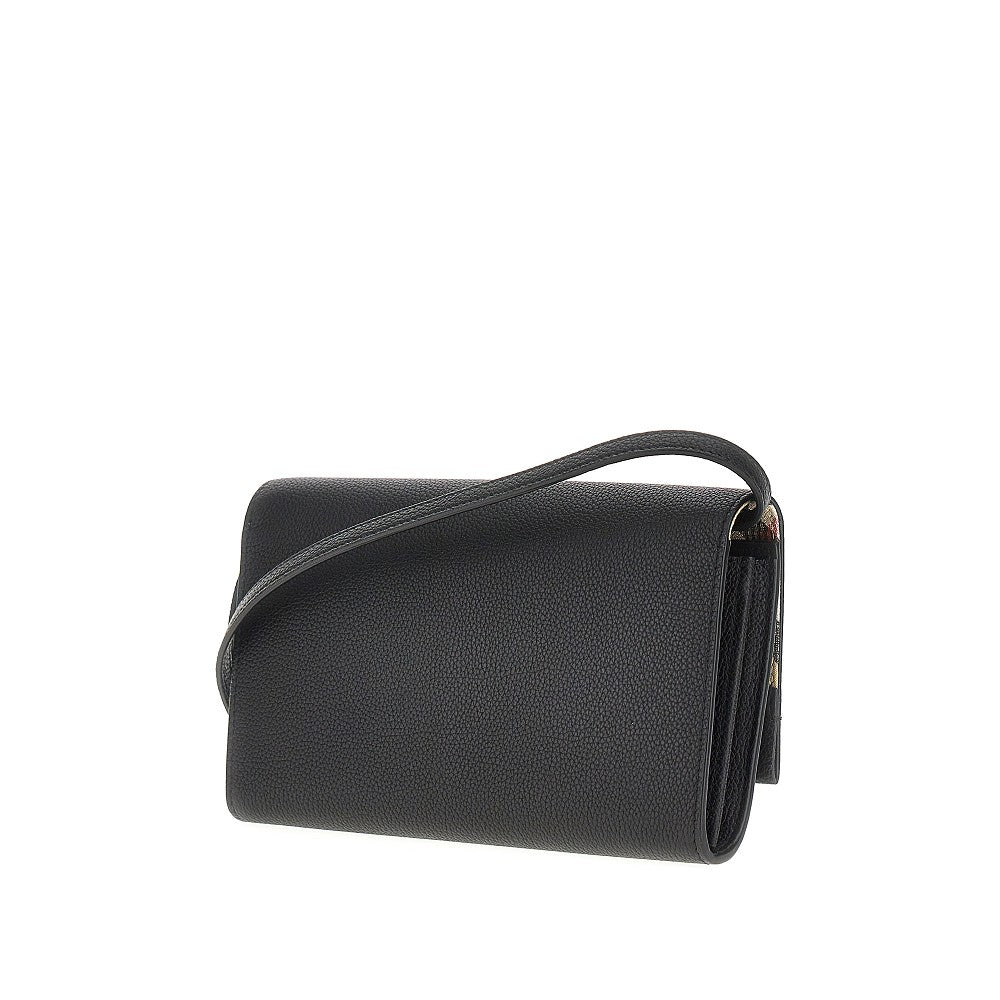 Clutch 'Cotswolds' in pelle con tracolla