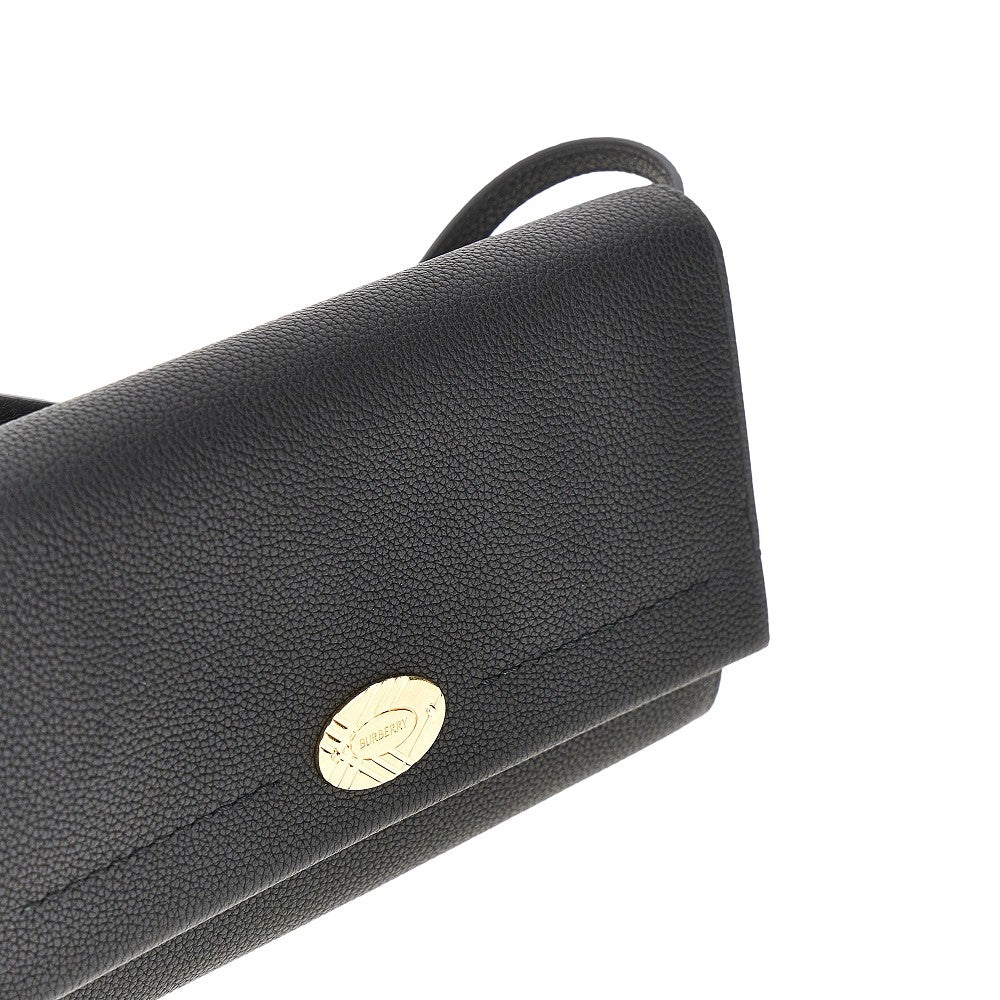 Clutch 'Cotswolds' in pelle con tracolla