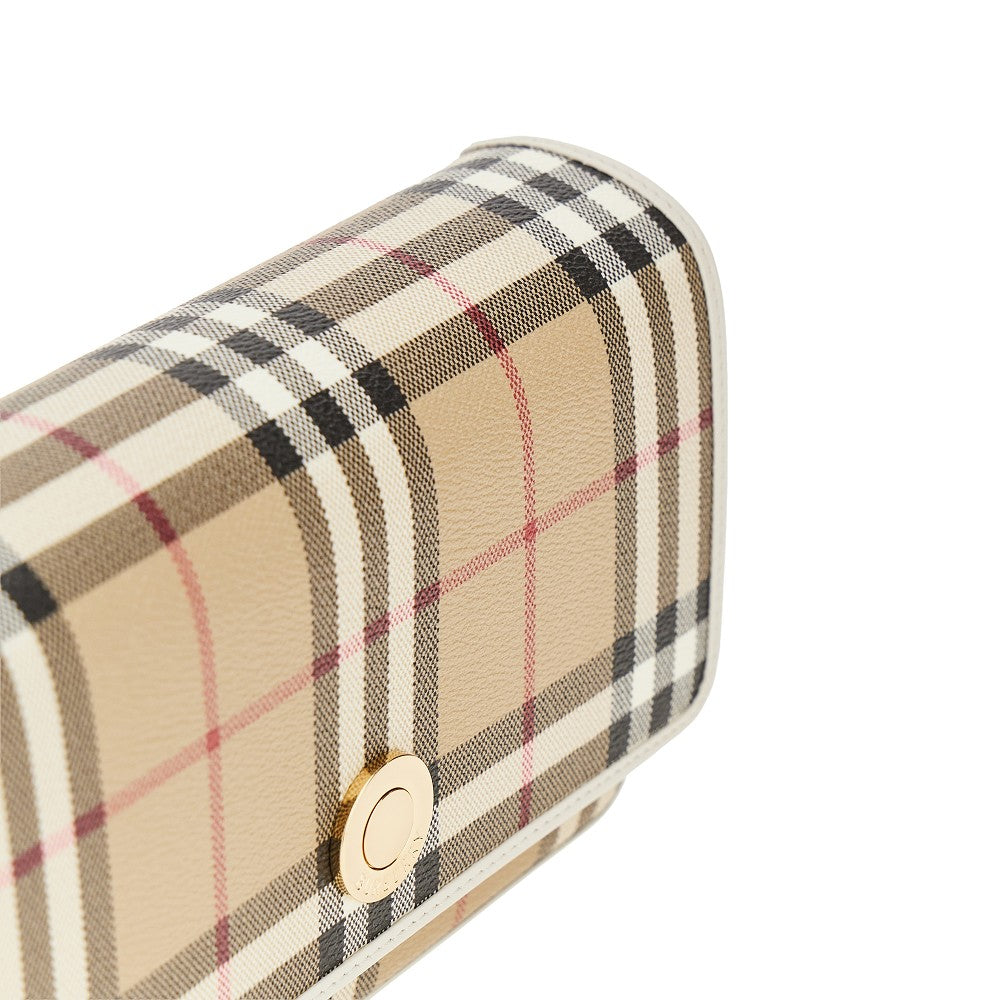 Check coated canvas 'Hampshire' bag