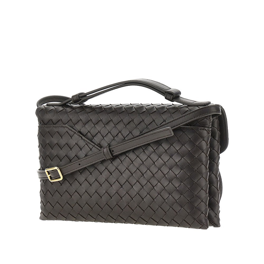 Borsa 'Knot Lock' in pelle Intrecciato