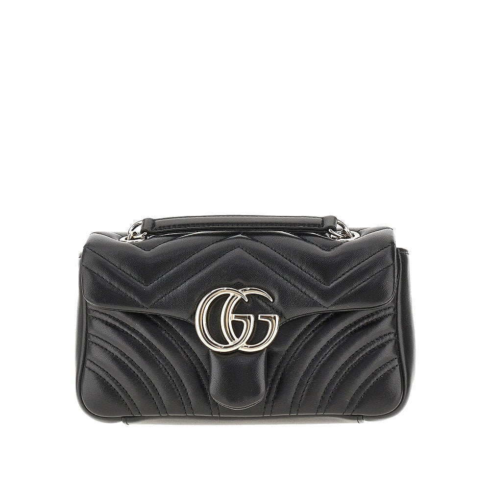 Nappa leather small 'GG Marmont' bag