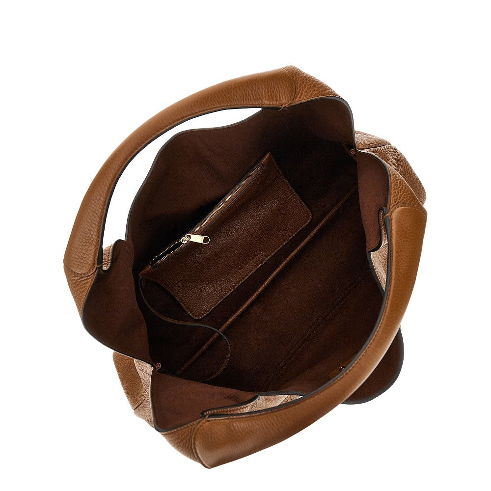 Borsa a spalla 'Gucci Softbit' maxi in pelle