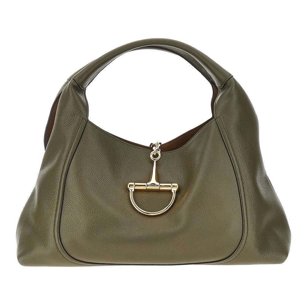 Borsa a spalla 'Gucci Softbit' maxi in pelle