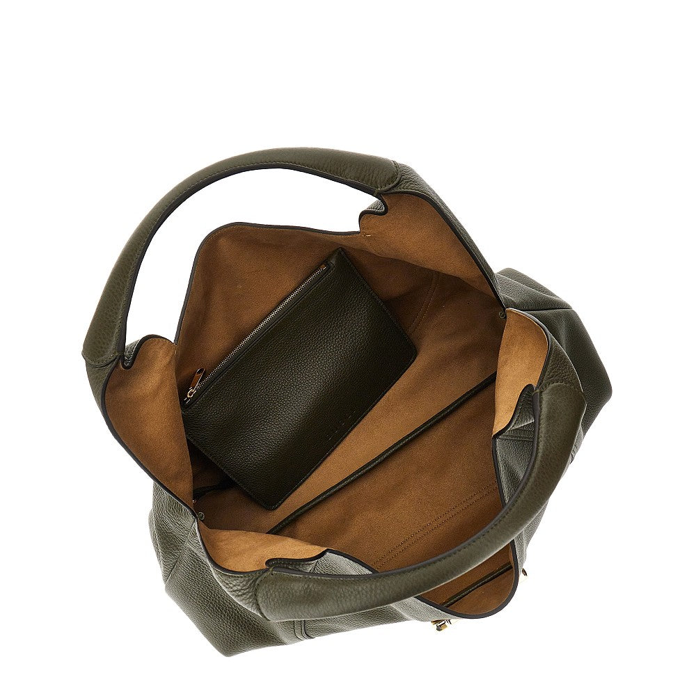 Borsa a spalla 'Gucci Softbit' maxi in pelle