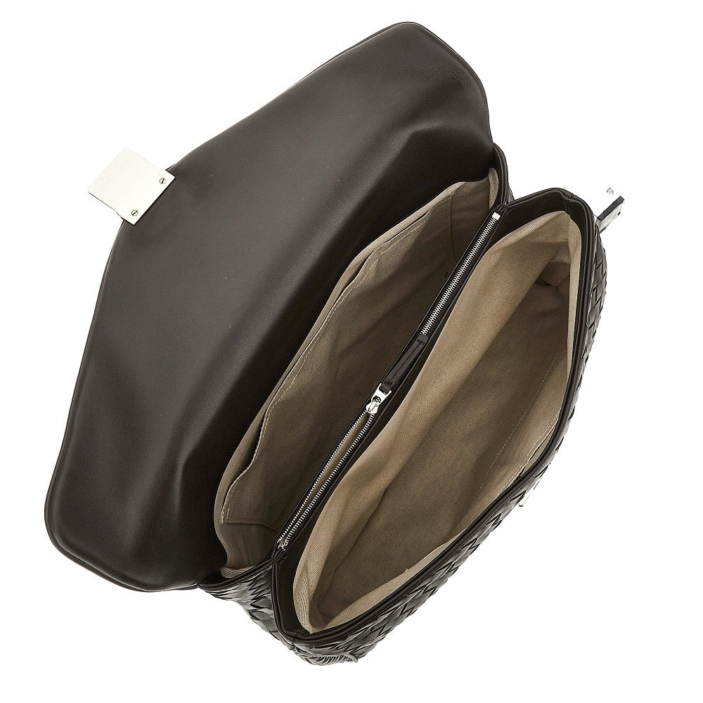 Borsa business Archivist in pelle Intrecciato