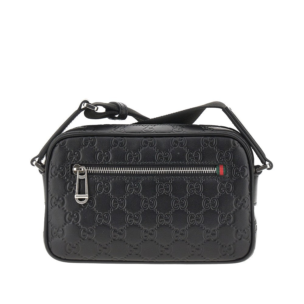 Leather small 'GG Emblem' bag