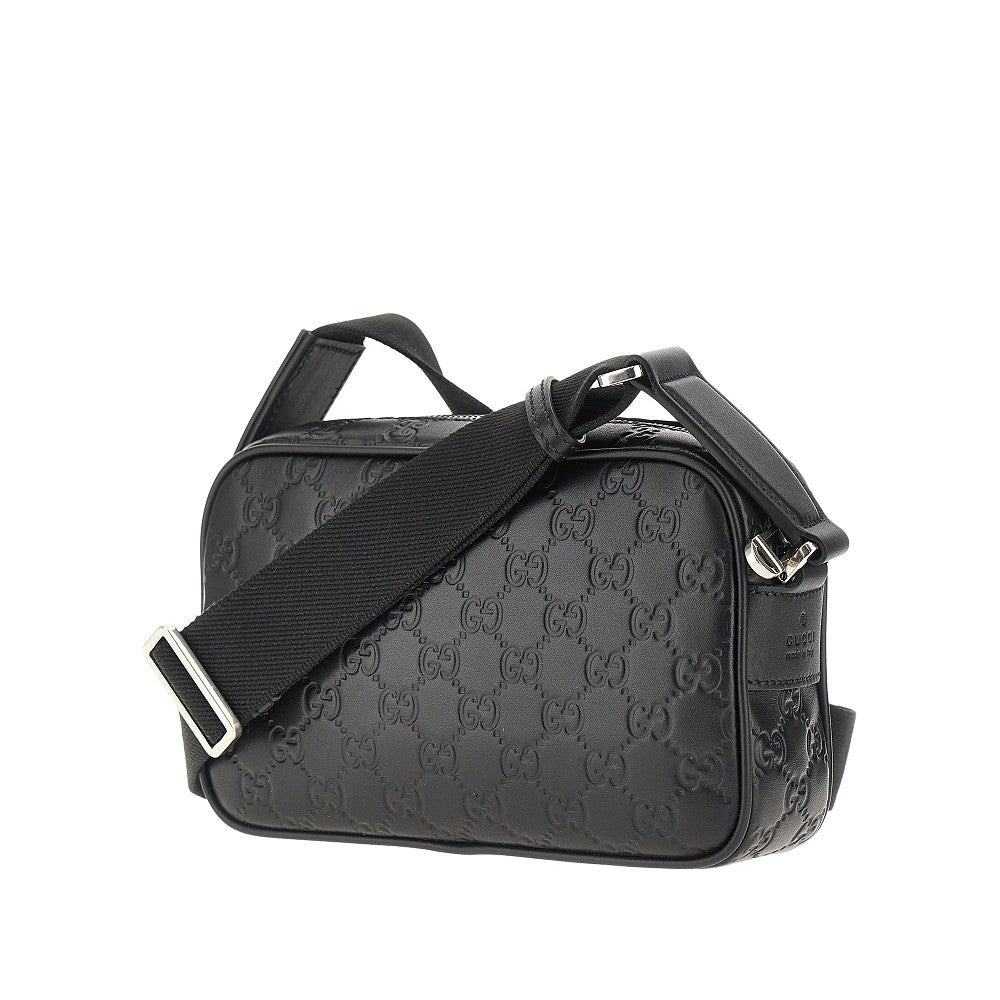 Leather small 'GG Emblem' bag