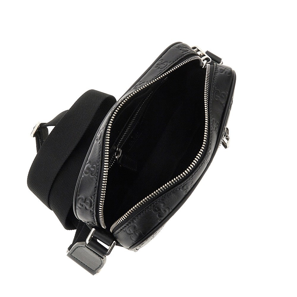 Leather small 'GG Emblem' bag