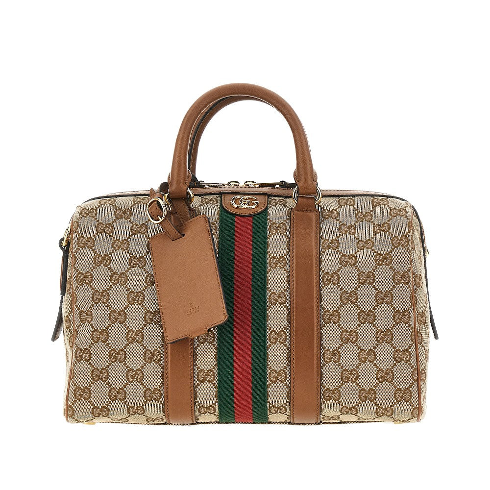 GG fabric medium bowling bag