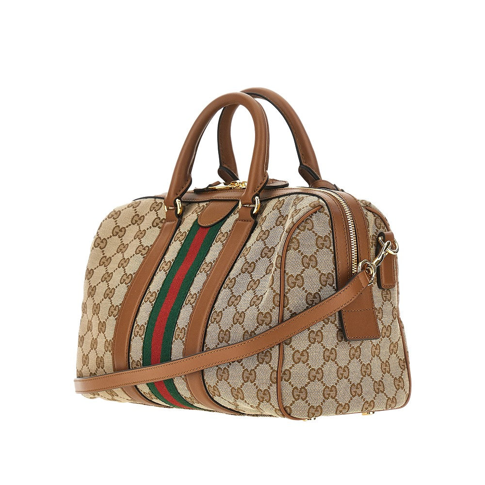 GG fabric medium bowling bag