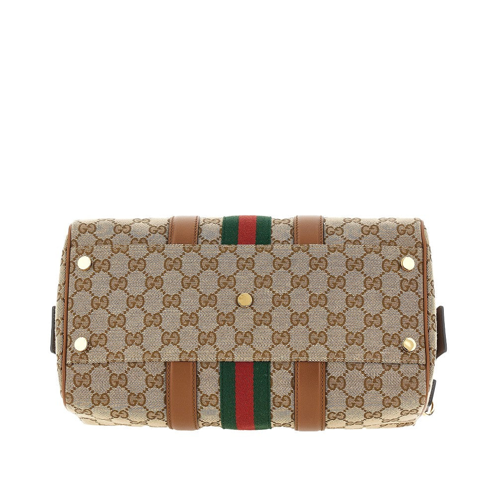 GG fabric medium bowling bag