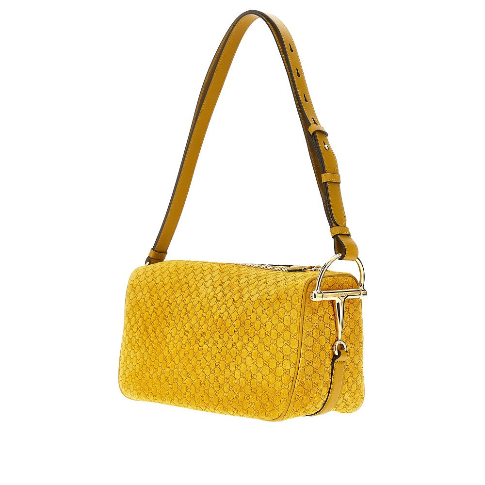 Borsa 'Gucci Half Horsebit' media in suede