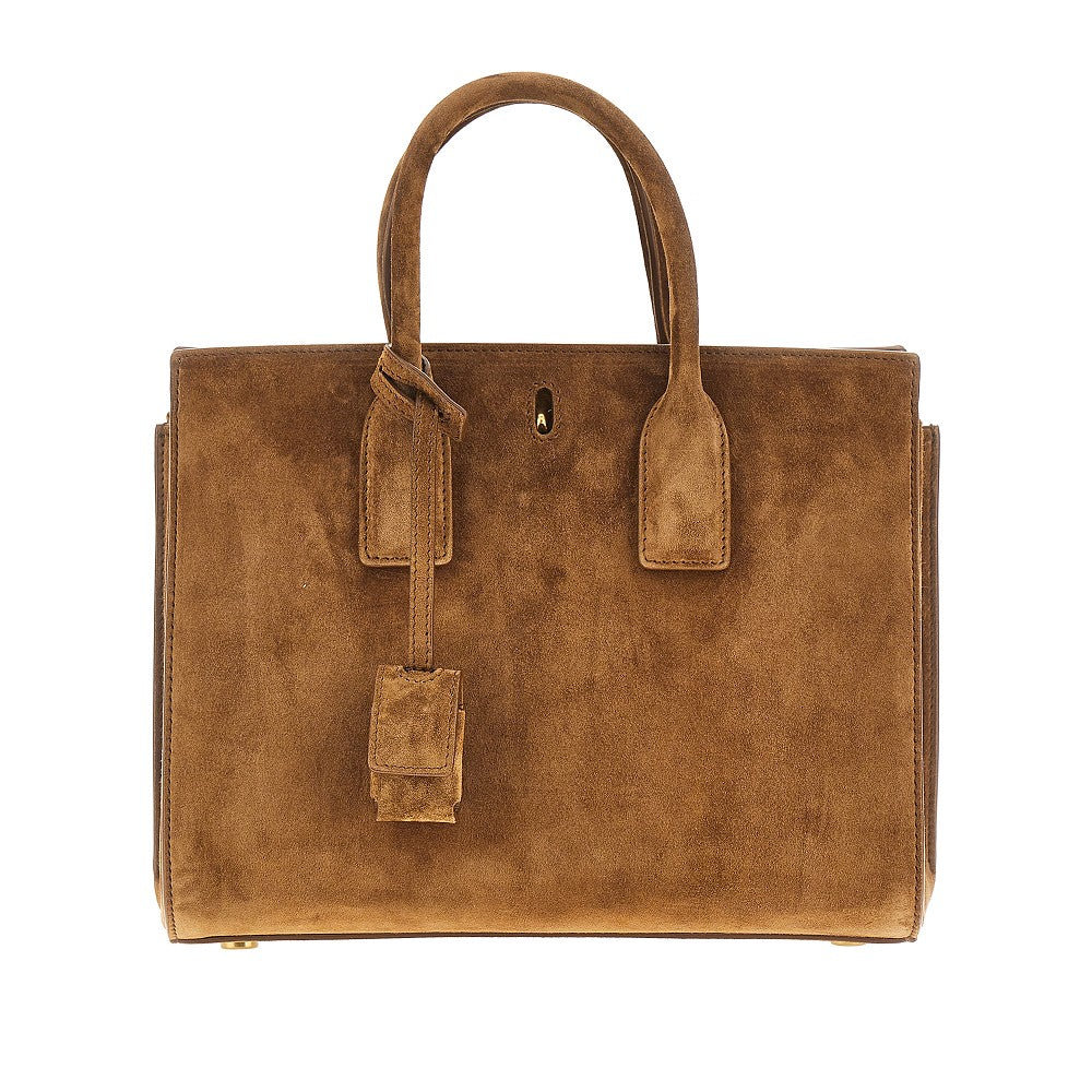 Small Sac de Jour suede leather bag