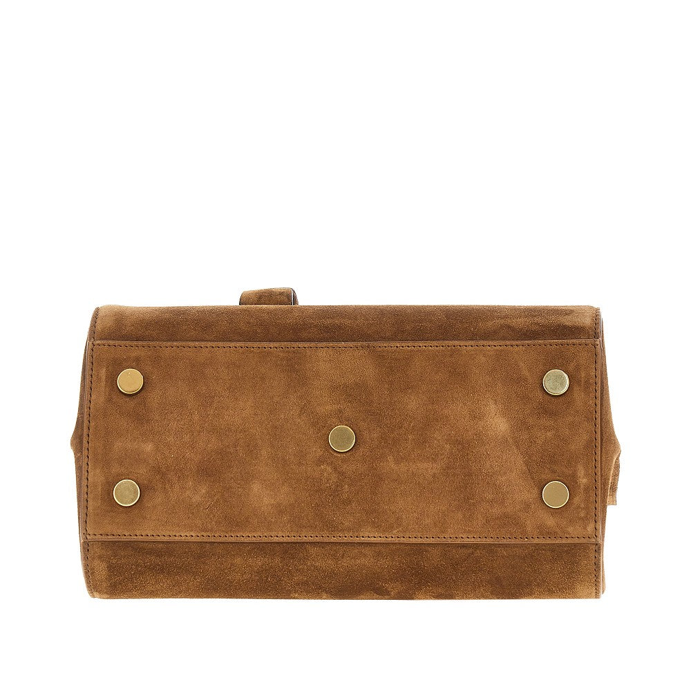 Small Sac de Jour suede leather bag