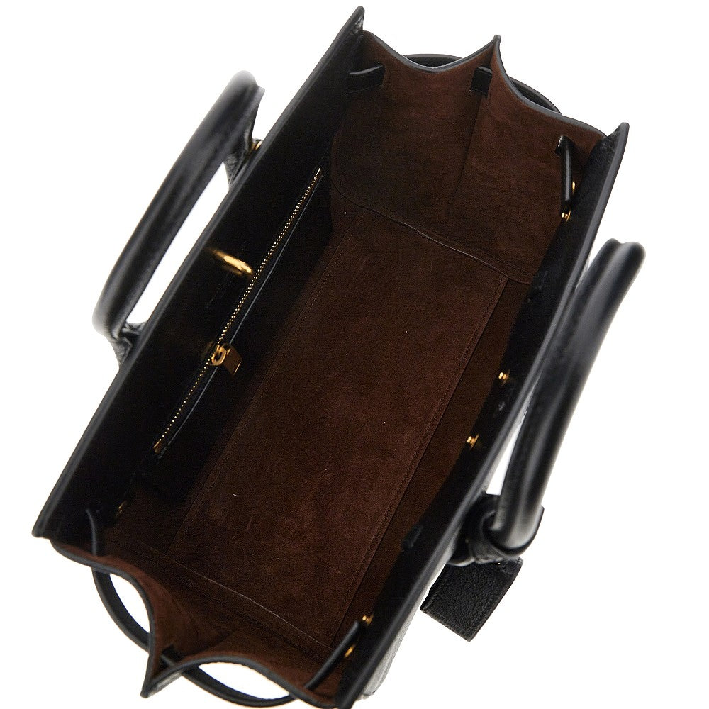 Borsa Sac de Jour piccola in pelle granata