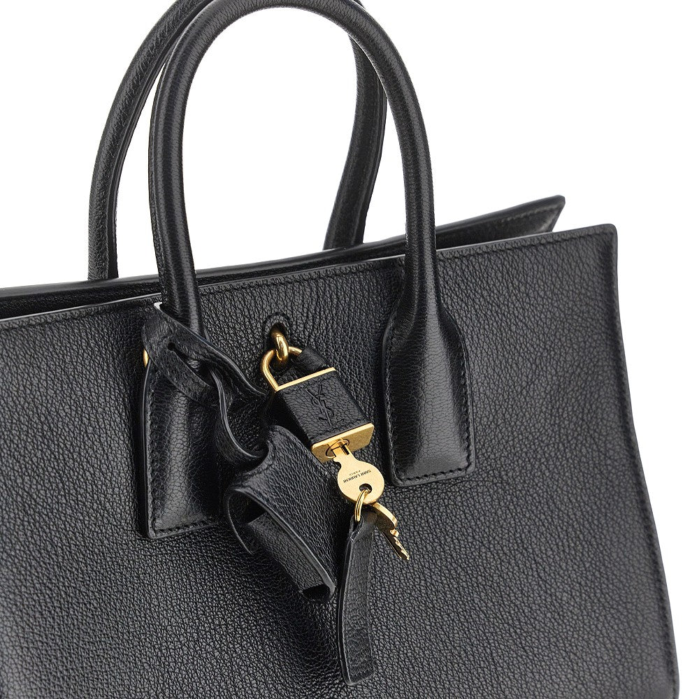 Borsa Sac de Jour piccola in pelle granata
