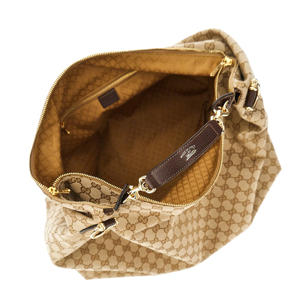 Borsa 'Brera' grande in tessuto GG
