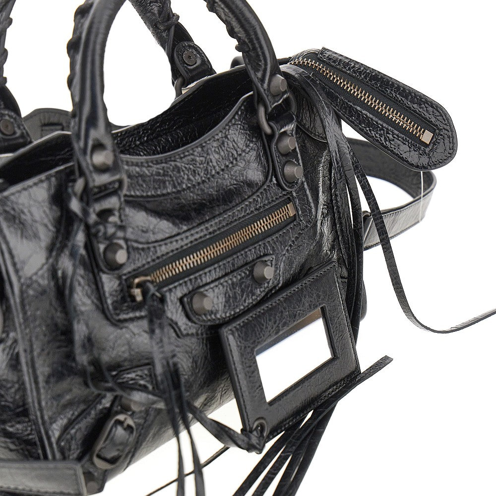 Borsa 'Le City' mini in pelle Arena