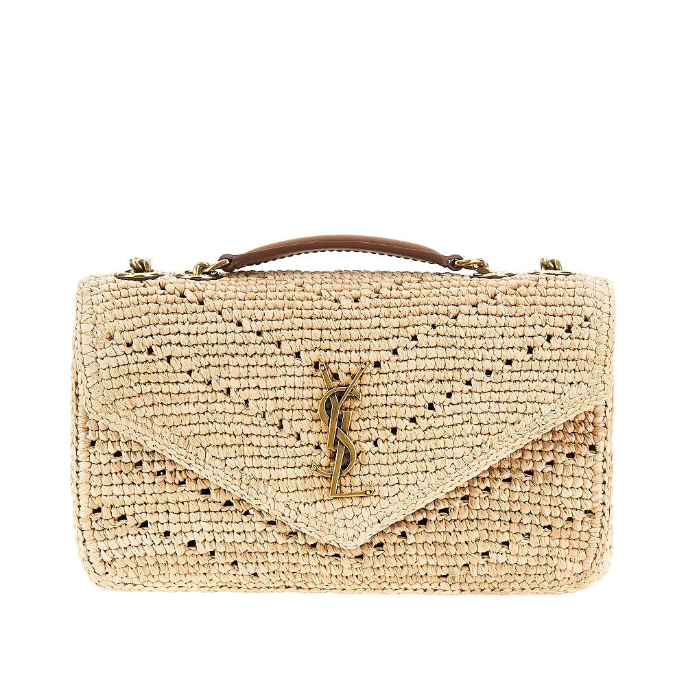 Borsa 'Loulou' piccola in rafia