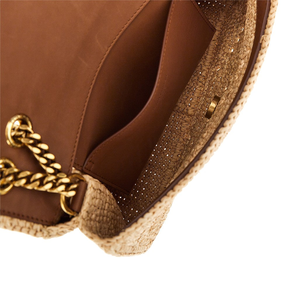 Borsa 'Loulou' piccola in rafia