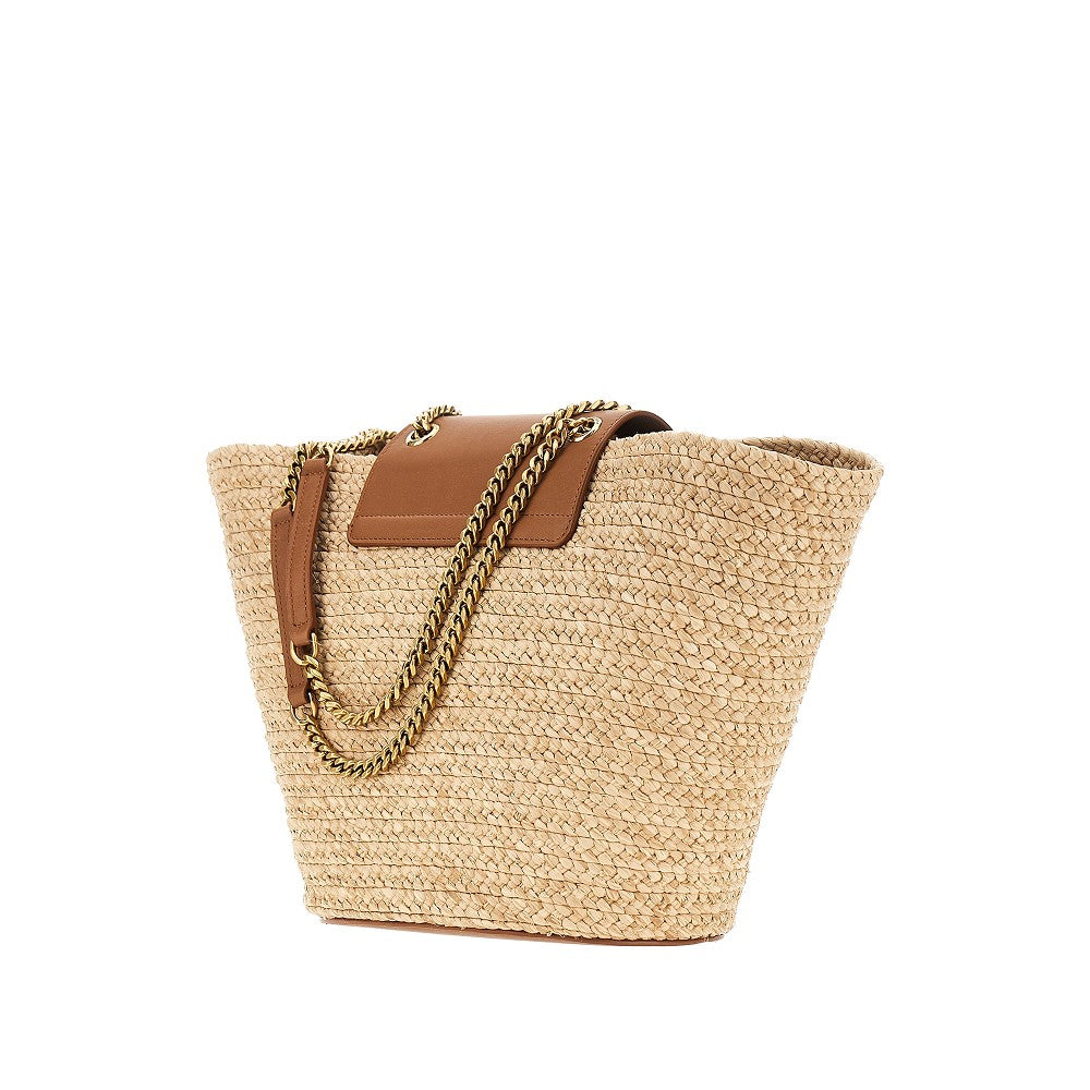 Basket bag 'Manon' in rafia