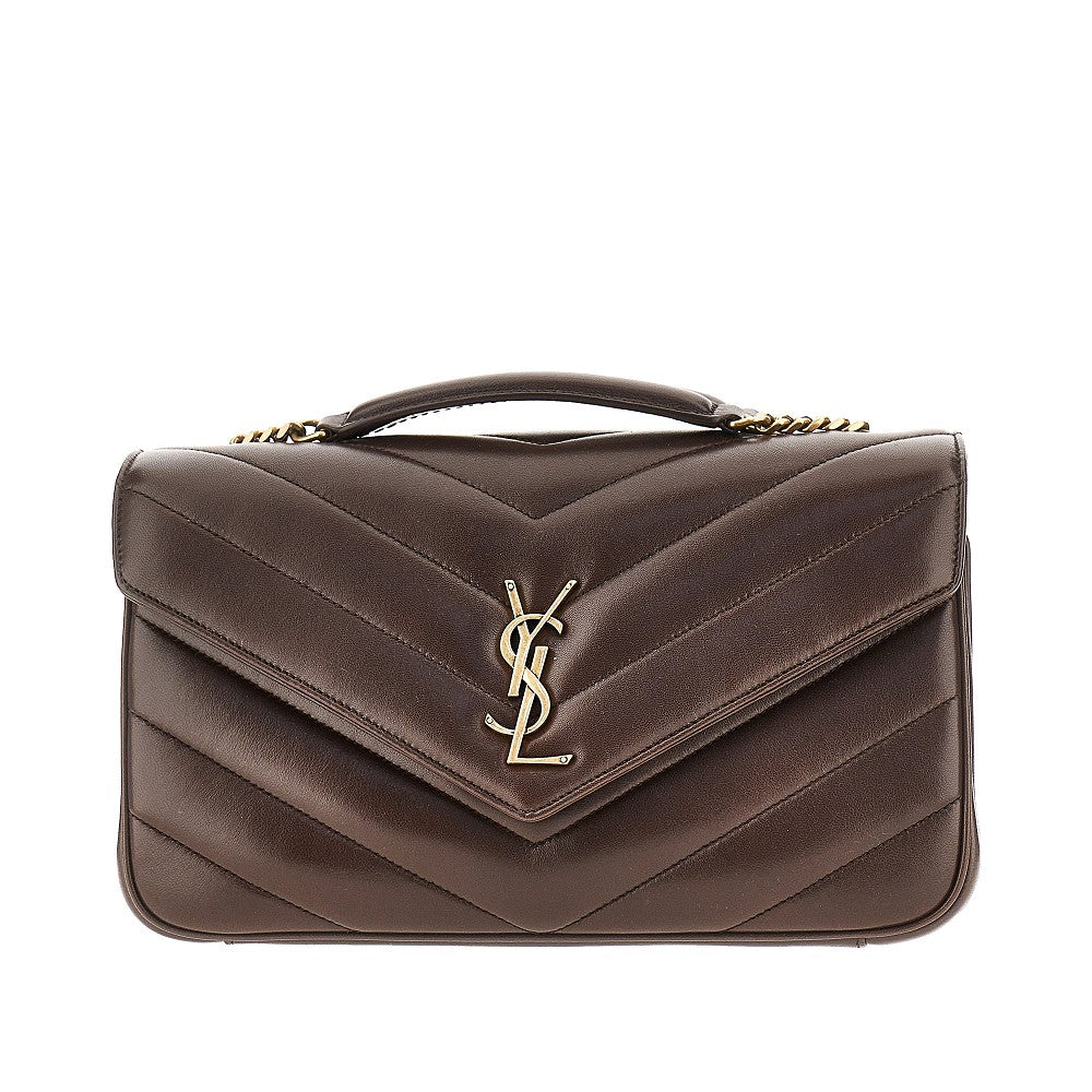 Quilted nappa leather medium 'Loulou' bag