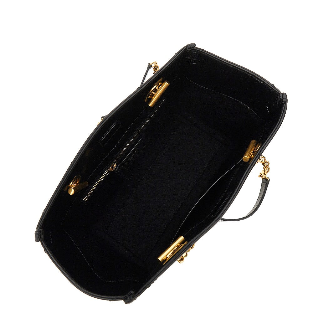 Shopping bag 'Niki' piccola in pelle vintage