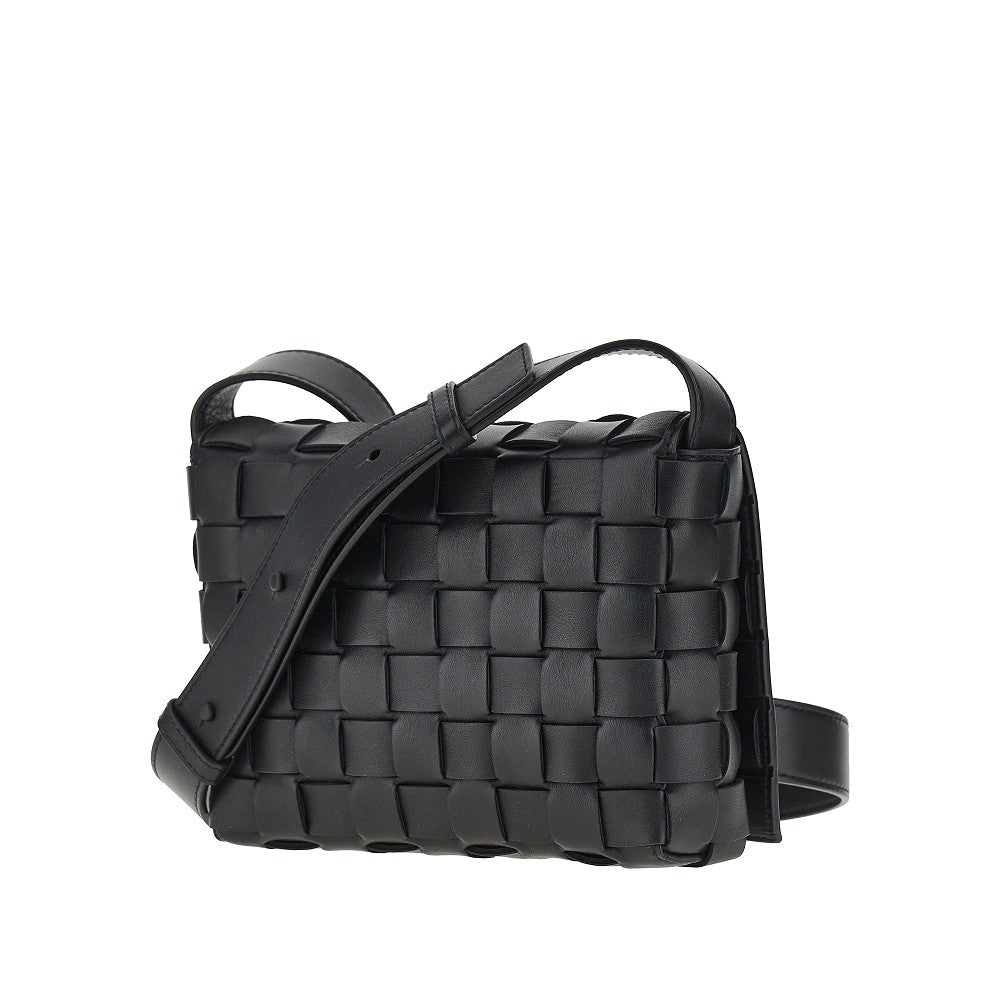 Intrecciato leather 'Orto' messenger bag