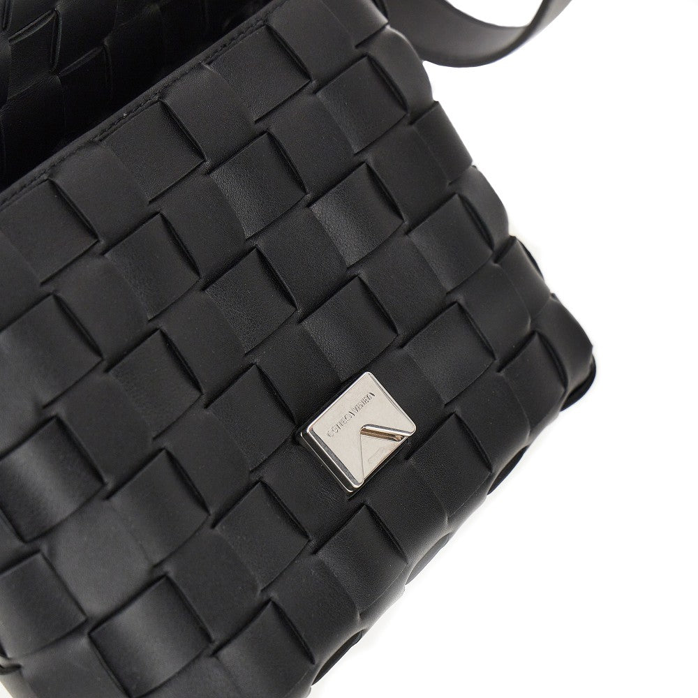 Intrecciato leather 'Orto' messenger bag