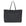 Borsa Shopping 'Roll' media in pelle granata