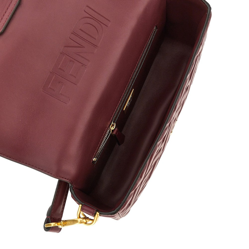 Borsa 'Baguette' in nappa FF