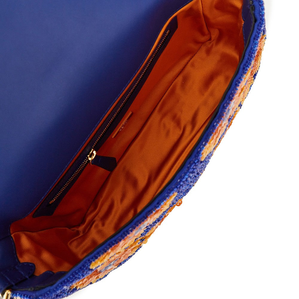 'Baguette' bag with sequins