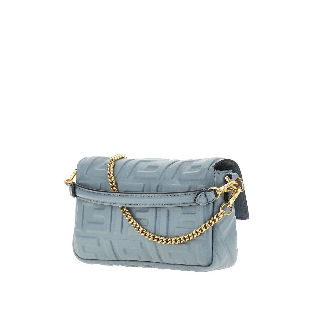 FF nappa leather mini 'Baguette' bag