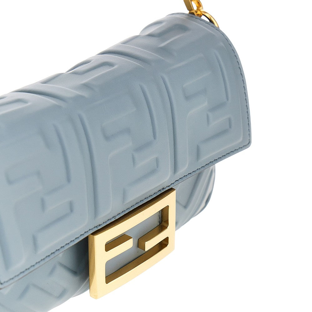 FF nappa leather mini 'Baguette' bag