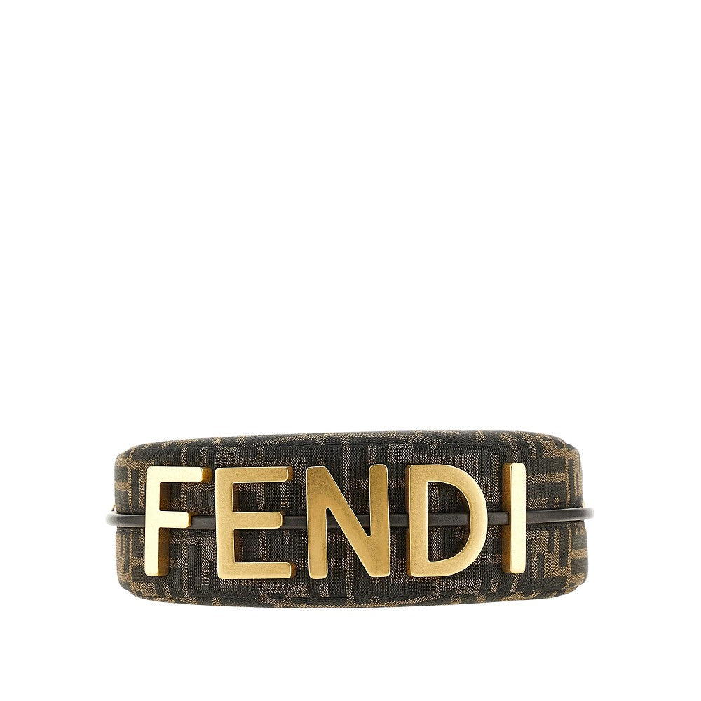 Borsa 'Fendigraphy' mini in jacquard FF