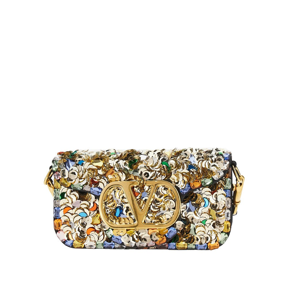 Borsa piccola 'Locò' con paillettes