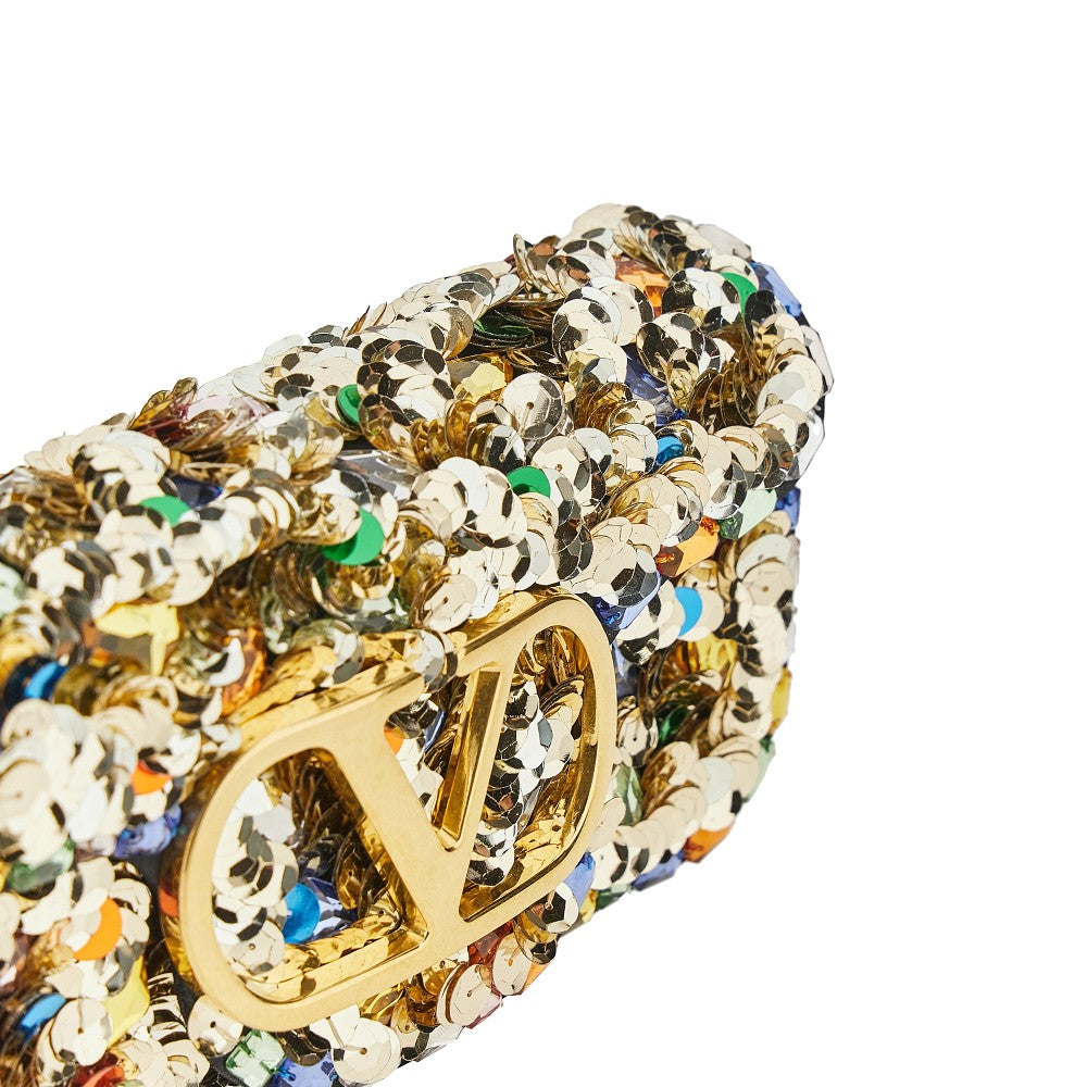 Borsa piccola 'Locò' con paillettes