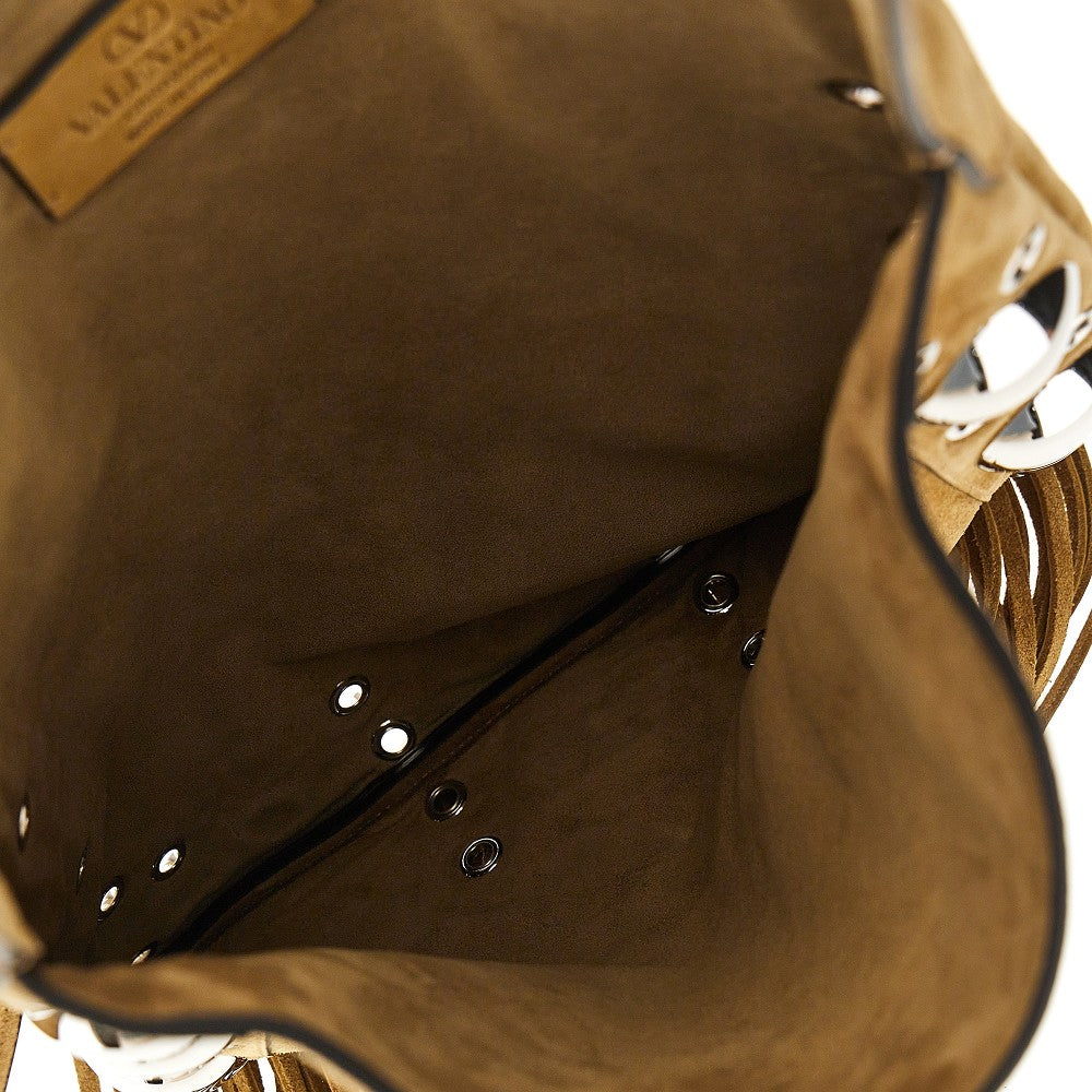 Suede leather 'Nellcôte' shoulder bag