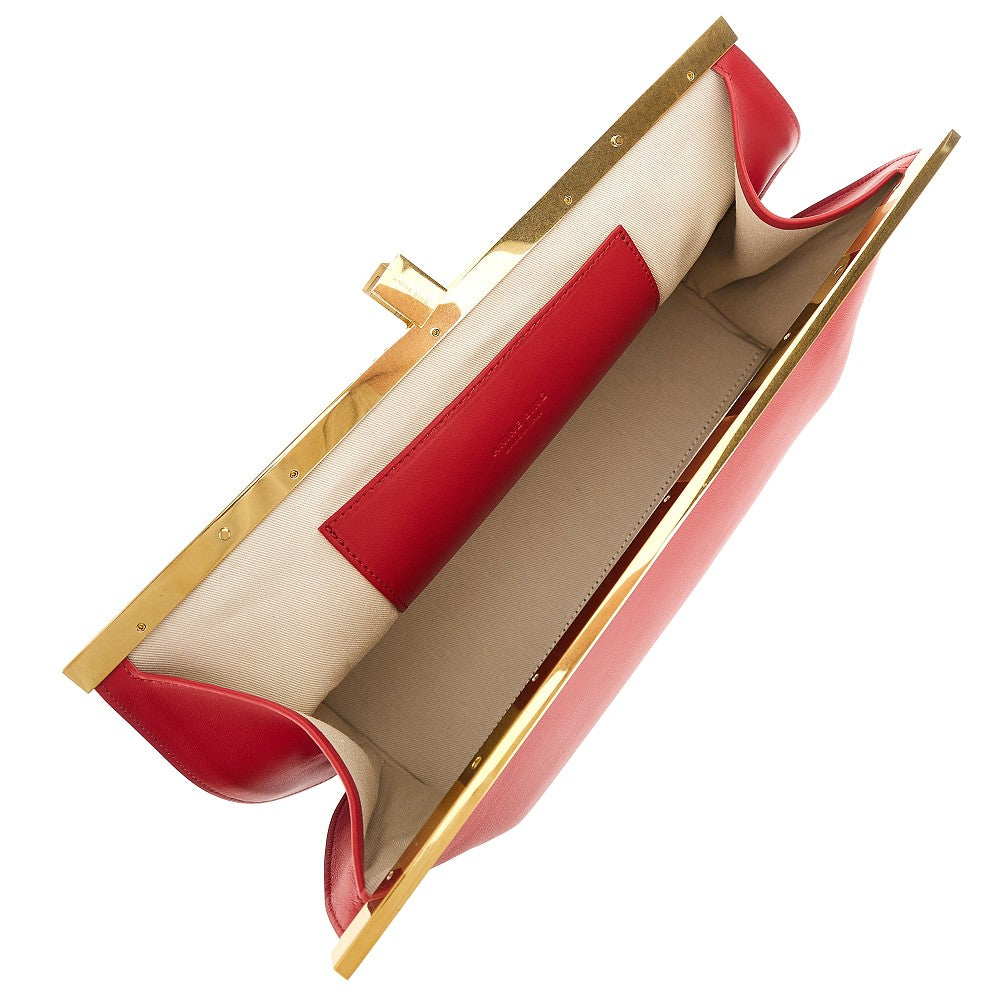 Clutch 'Anine' in pelle
