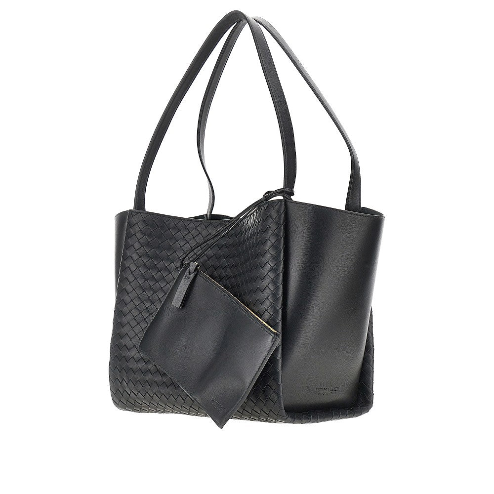 Shopping bag 'Corso' in nappa Intrecciato