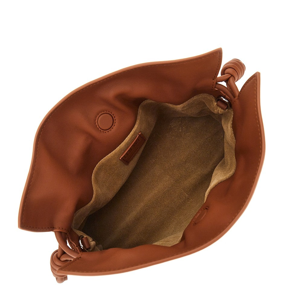 Leather mini 'Flamenco Clutch' bag