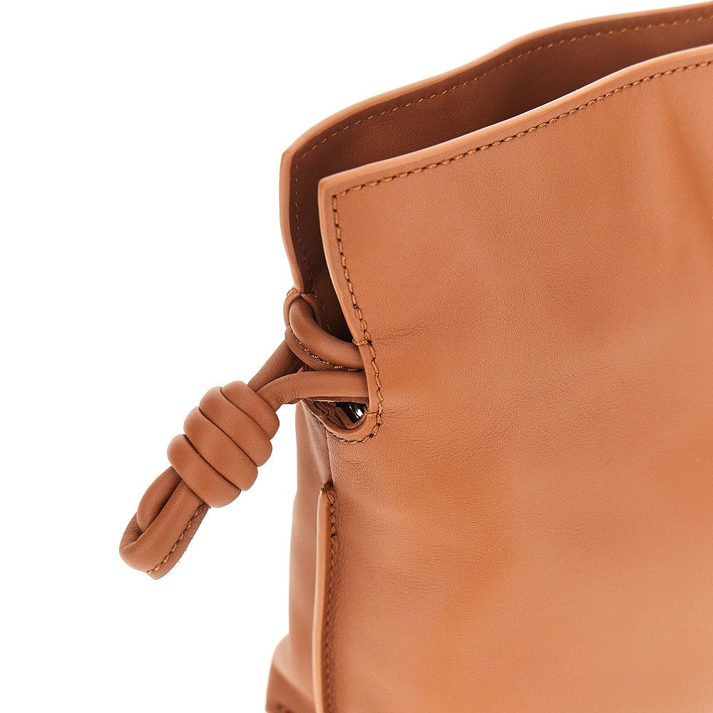 Leather mini 'Flamenco Clutch' bag