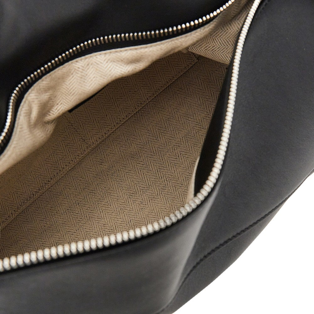 Borsa 'Puzzle Edge' media in pelle