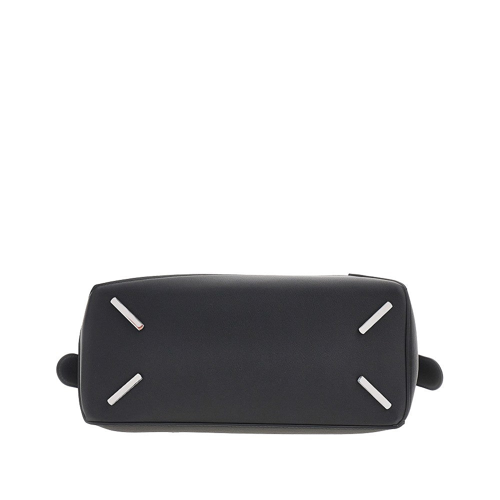 Borsa 'Puzzle Edge' media in pelle